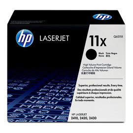 Toner 11X für LaserJet 2400/2410/2420/2430 12000Seiten schwarz HP Q6511X Produktbild