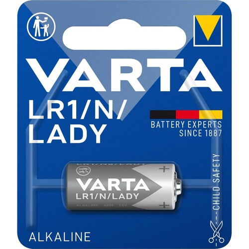 Batterie Professional Lady LR1 1,5V 880mAh Varta 4001 Produktbild