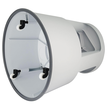 Rollhocker fahrbar Tragkraft 150kg lichtgrau bruchfester Kunststoff Wedo 212.237 Produktbild Additional View 3 S