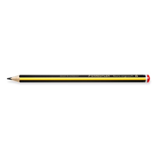 Bleistift Noris ergo soft jumbo 153 dreikant Staedtler 153-2B Produktbild Front View L