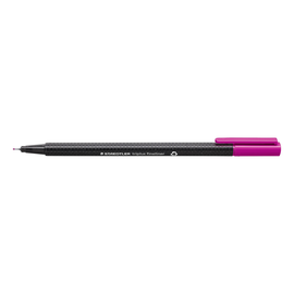 Fineliner Triplus 334 0,3mm Dreikant rotlila Staedtler 334-61 Produktbild
