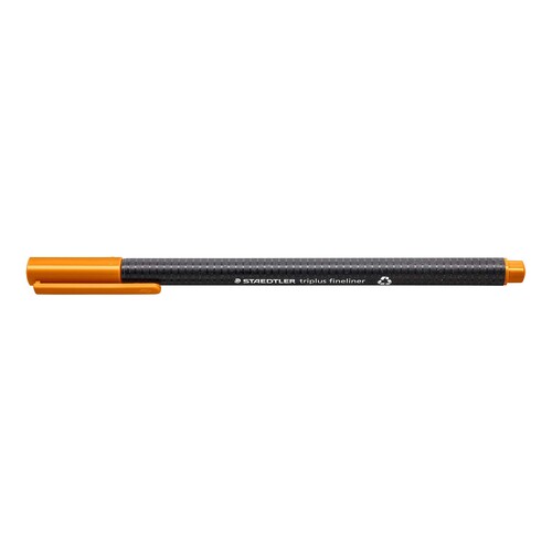 Fineliner Triplus 334 0,3mm Dreikant braun Staedtler 334-7 Produktbild Additional View 1 L