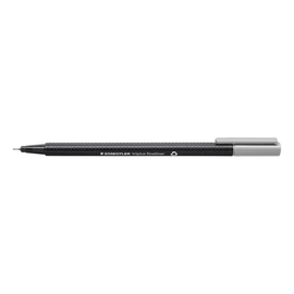 Fineliner Triplus 334 0,3mm Dreikant silbergrau Staedtler 334-82 Produktbild
