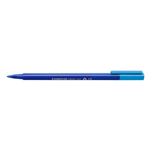 Fasermaler Triplus Color 323 1,0mm Dreikant lichtblau Staedtler 323-30 Produktbild