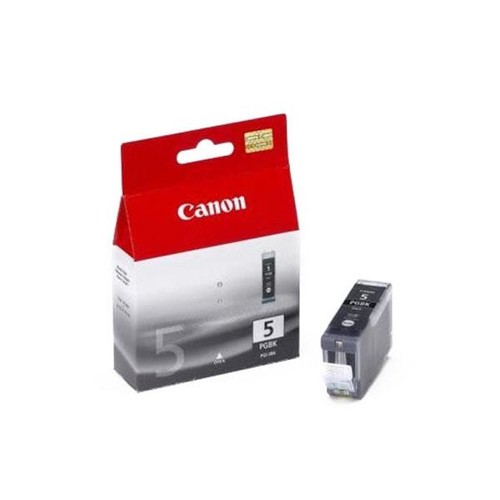 Tintenpatrone PGI-5BK für Canon Pixma IP4200/5200/MP500 26ml schwarz Canon 0628b001 Produktbild Front View L