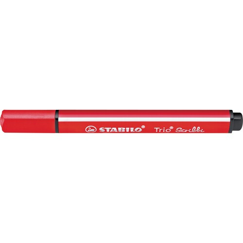 Dreikant-Fasermaler Trio Scribbi 368 1,5-2mm rot Stabilo 368/948 Produktbild Additional View 1 L