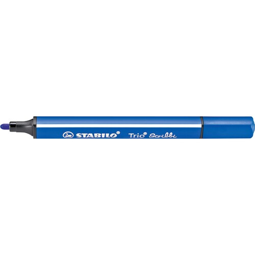 Dreikant-Fasermaler Trio Scribbi 368 1,5-2mm rot Stabilo 368/948 Produktbild Side View L