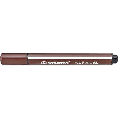 Dreikant-Fasermaler Trio Scribbi 368 1,5-2mm braun Stabilo 368/945 Produktbild Additional View 1 L
