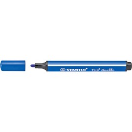 Dreikant-Fasermaler Trio Scribbi 368 1,5-2mm blau Stabilo 368/932 Produktbild