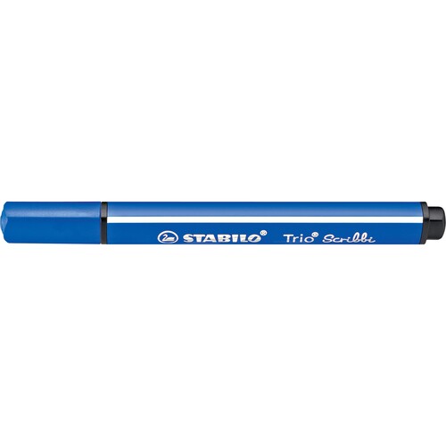 Dreikant-Fasermaler Trio Scribbi 368 1,5-2mm blau Stabilo 368/932 Produktbild Additional View 1 L