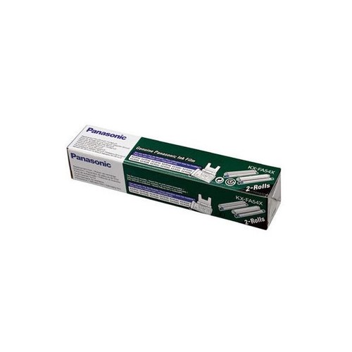 Thermotransferrolle für KX-FP141/145 schwarz Panasonic KX-FA54X (PACK=2 STÜCK) Produktbild Front View L