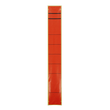 Rückenschilder für Handbeschriftung 39x280mm lang schmal rot selbstklebend (BTL=10 STÜCK) Produktbild