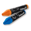 Wachsmalkreiden 666/8WL im blauen Kunststoffetui sortiert wasserlöslich extra dick Pelikan 300008325 (ETUI=8 STÜCK) Produktbild Additional View 1 S