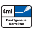 Korrekturstift Mini Shake'n Squeeze 4ml weiß Tipp-Ex 8481604 (ST=4 MILLILITER) Produktbild Additional View 6 S