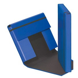 Heftbox A4 mit Gummizug blau Pagna 21309-06 Produktbild