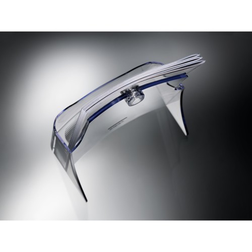Tisch-Prospekthalter A4 30mm glasklar Acryl Sigel LH110 Produktbild Additional View 1 L