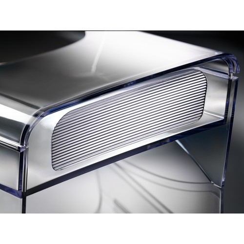 Tisch-Prospekthalter 1x A5 30mm glasklar Acryl Sigel LH112 Produktbild Additional View 2 L