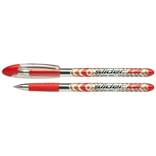 Kugelschreiber Slider Basic F 0,7mm fein rot Schneider 151002 Produktbild Front View L