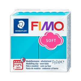 Modelliermasse FIMO Soft ofenhärtend 56g pfefferminz Staedtler 8020-39 Produktbild