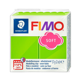 Modelliermasse FIMO Soft ofenhärtend 56g apfelgrün Staedtler 8020-50 Produktbild