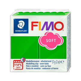 Modelliermasse FIMO Soft ofenhärtend 56g tropischgrün Staedtler 8020-53 Produktbild