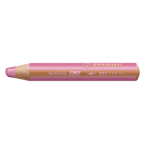 Multitalent-Stift woody 3 in 1 pink 10mm Mine Stabilo 880/334 Produktbild