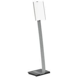 Bodenständer INFO SIGN STAND A4 118cm silber/Acryl Aluminium Durable 4812-23 Produktbild