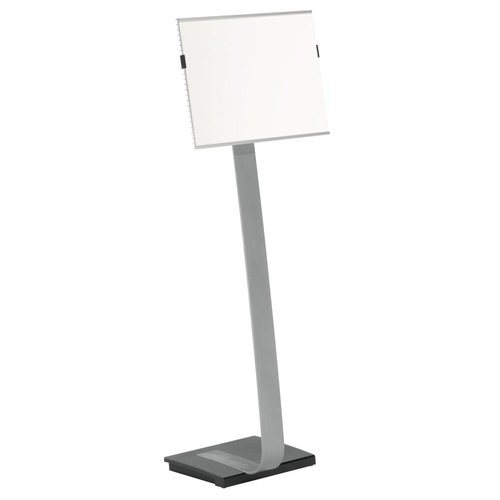 Bodenständer INFO SIGN STAND A3 125cm silber/Acryl Aluminium Durable 4813-23 Produktbild