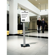 Bodenständer INFO SIGN STAND A3 125cm silber/Acryl Aluminium Durable 4813-23 Produktbild Additional View 1 S