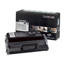 Toner für Optra E321/E323 6000Seiten schwarz Lexmark 12A7405 Produktbild
