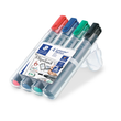 Flipchartmarker Lumocolor 356 Etui 2mm Rundspitze sortiert Staedtler 356WP4 (PACK=4 STÜCK) Produktbild