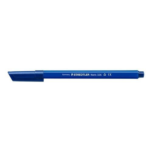 Fasermaler Noris Club 326 1,0mm blau Staedtler 326-3 Produktbild Additional View 1 L