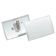 Namensschild CLICK FOLD mit Kombiklemme 40x75mm aufklappbar Durable 8211-19 (PACK=25 STÜCK) Produktbild