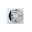 CD/DVD Cover File mit Schutzvlies für 1 CD/DVD mit Booklet oder 2 CDs/DVDs mit Lochung transparent Durable 5239-19 (BTL=10 STÜCK) Produktbild