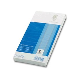 Briefumschlag Gohrsmühle ohne Fenster mit Seidenfutter DIN lang 110x220mm nassklebend 80g hochweiß 43512 (PACK=25 STÜCK) Produktbild