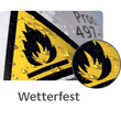 Folien-Etiketten Inkjet 63,5x33,9mm auf A4 Bögen wetterfest+strapazierfähig+ permanent weiß Zweckform J4773-10 (PACK=240 STÜCK) Produktbild Additional View 6 S