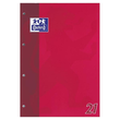 Schulblock 4-fach Lochung Oxford A4 Lin.21 liniert 50Blatt 90g Optik Paper weiß 100050347 Produktbild Additional View 2 S