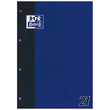 Schulblock 4-fach Lochung Oxford A4 Lin.21 liniert 50Blatt 90g Optik Paper weiß 100050347 Produktbild Additional View 3 S