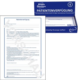 Patientenverfügung 220x163mm Zweckform 2837 Produktbild