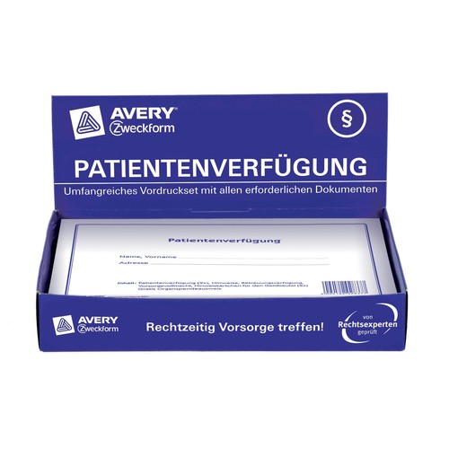 Patientenverfügung 220x163mm Zweckform 2837 Produktbild Additional View 9 L