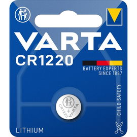 Batterie Knopfzelle 3V 35mAh Varta CR1220 Produktbild