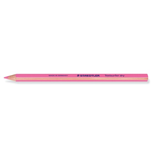 Trockentextmarker Textsurfer Dry 4mm Rundspitze pink Staedtler 12864-23 Produktbild Front View L