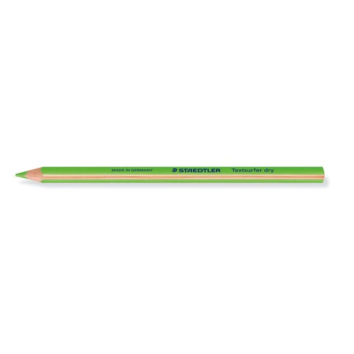 Trockentextmarker Textsurfer Dry 4mm Rundspitze grün Staedtler 12864-5 Produktbild Front View L