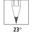 Spitzer einfach mit Behälter oval hoch grau/gelb/rot Kunststoff Staedtler 511004 Produktbild Additional View 2 S