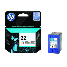 Tintenpatrone 22 für HP DeskJet D1360/PSC1410 5ml farbig HP C9352AE Produktbild