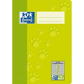 Heft Oxford Junior A5 Lineatur 1 1.Schuljahr 16Blatt 90g Optik Paper 100050406 Produktbild