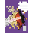 Notenheft A4 mit Hilfslinien 8Blatt 80g Landré 100050437 Produktbild Additional View 1 S
