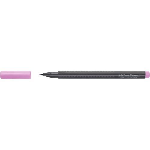 Fineliner Grip Finepen 0,4mm magenta hell Faber Castell 151619 Produktbild Front View L