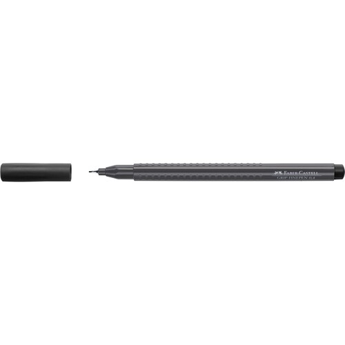 Fineliner Grip Finepen 0,4mm schwarz Faber Castell 151699 Produktbild Front View L