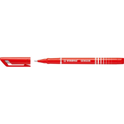 Fineliner Sensor 189 0,3mm gefederte Spitze rot Stabilo 189/40 Produktbild